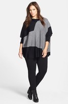 Thumbnail for your product : Eileen Fisher Ultrafine Merino Poncho (Plus Size)
