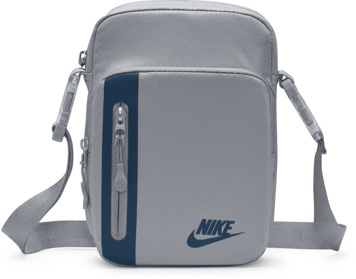 Nike Sportswear HERITAGE CROSSBODY BAG UNISEX - Across body bag - light  silver/white/grey 