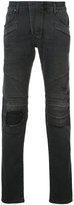 Thumbnail for your product : Pierre Balmain biker fitted jeans