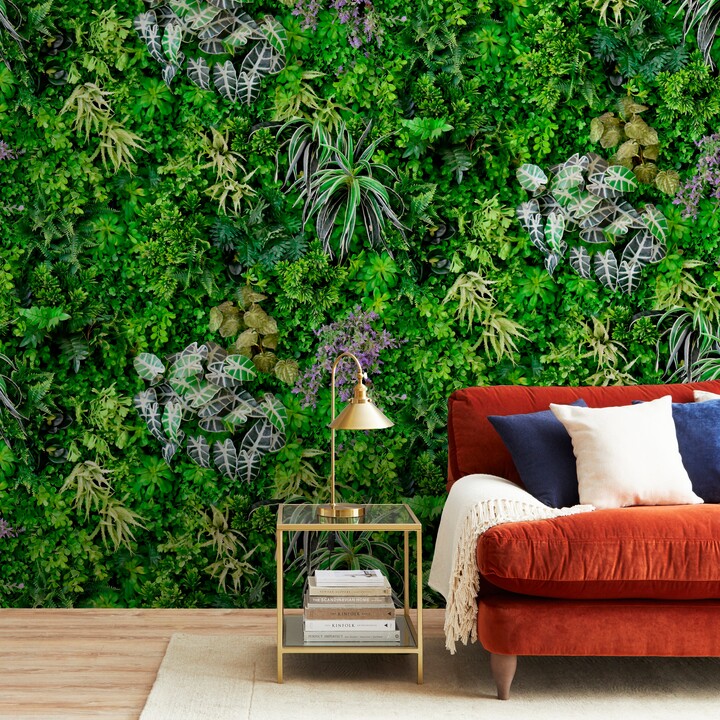 Dunelm Living Wall Multi Mural Green ShopStyle Artwork