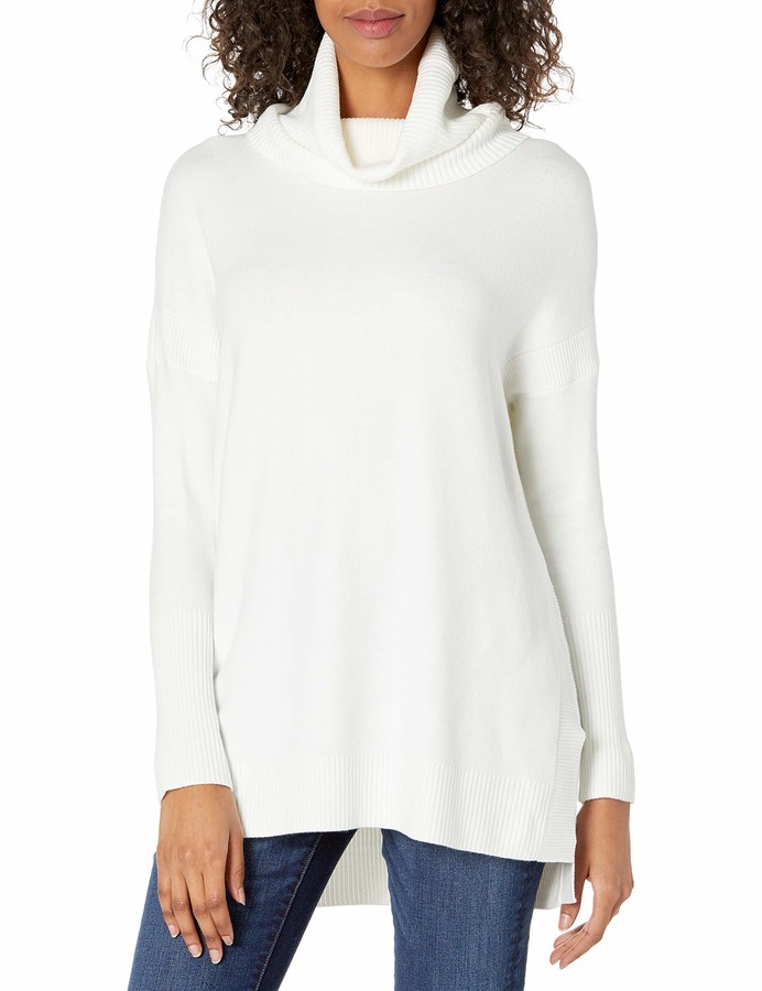 Winter white cowl neck sweater Clearance