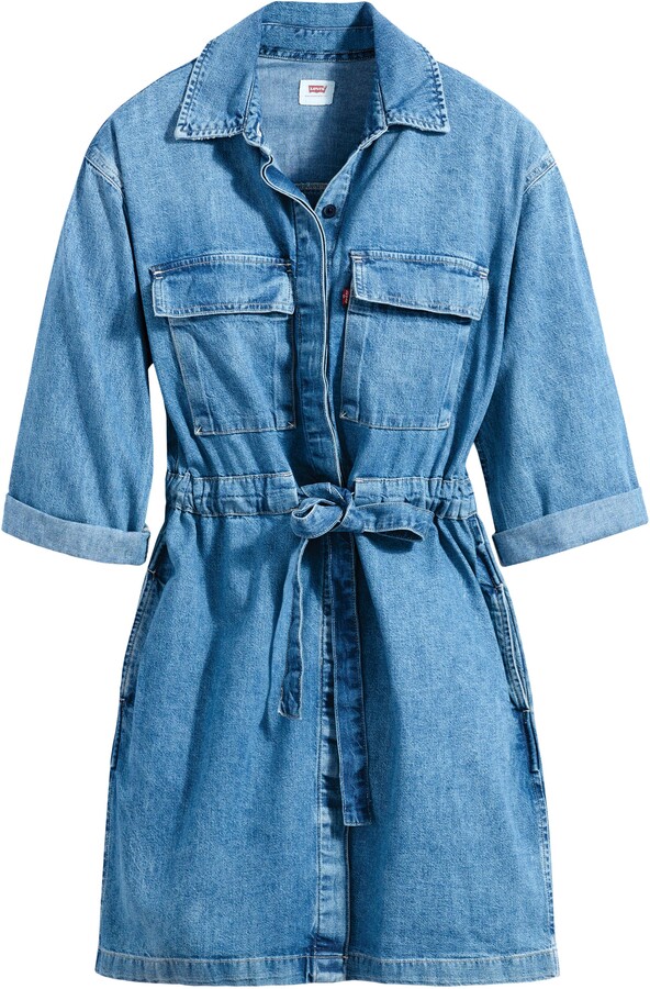 Levi's Ainsley Denim Utility Dress ShopStyle