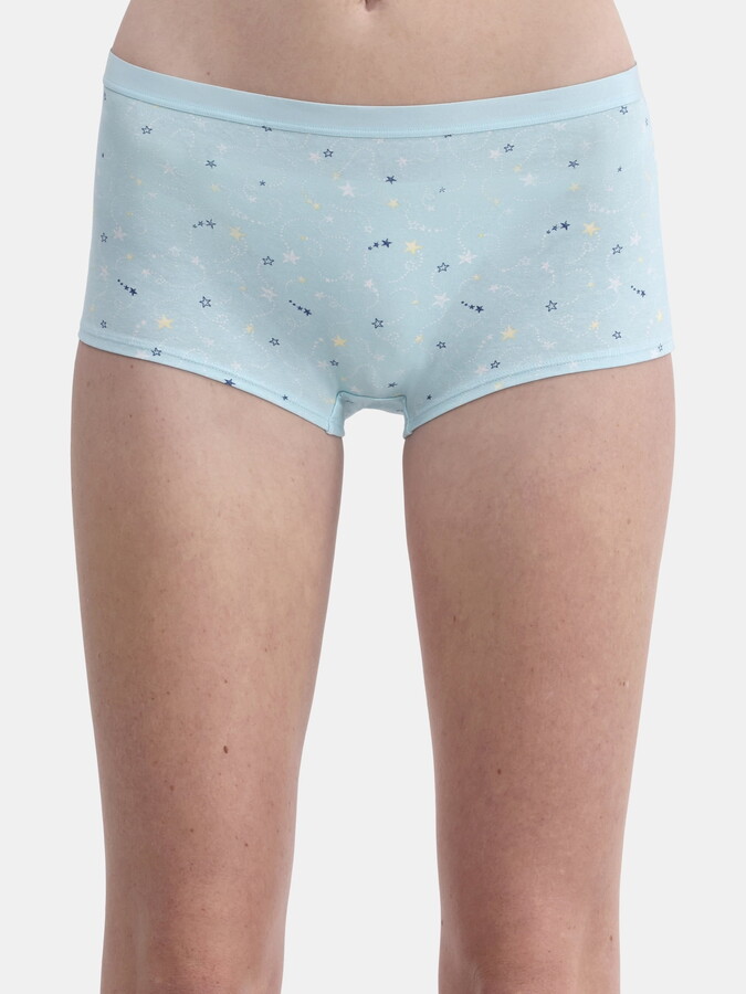 No Boundaries Cotton Boyshort Panty, Women’s and Women’s Plus, Sizes S-XXXL