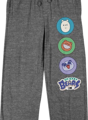 We Baby Bears Characters and Title Logo Men's Heather Gray Graphic