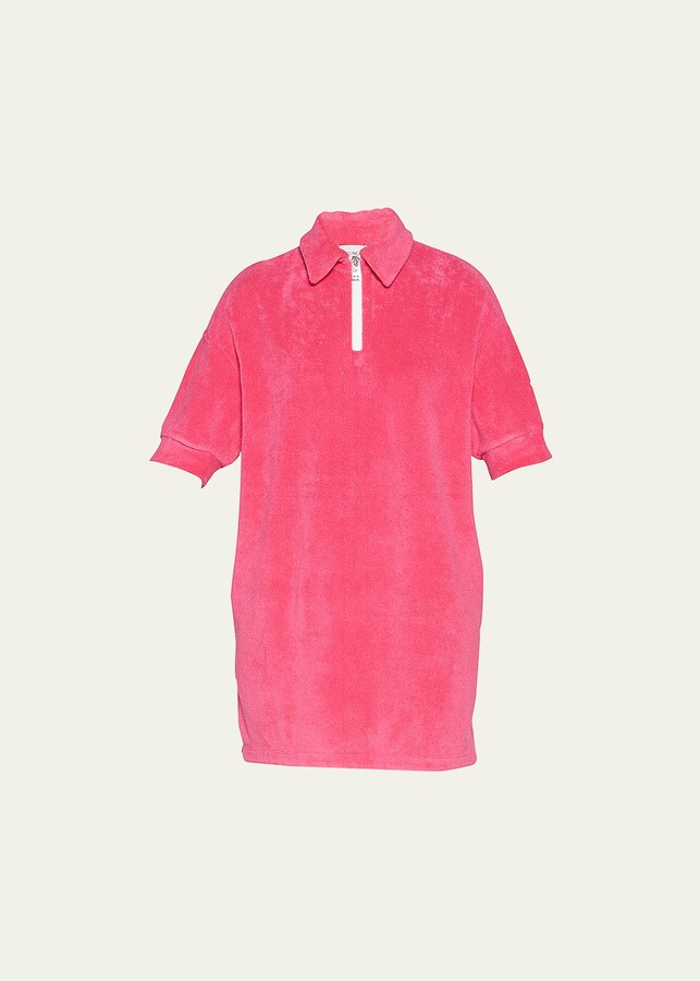 Moncler Terry Cloth Polo Dress ShopStyle