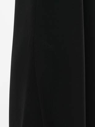 Theory side slit flared trousers