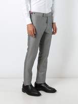 Thumbnail for your product : Thom Browne slim fit trousers
