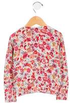 Thumbnail for your product : Paul Smith Junior Girls' Floral Knit Cardigan pink Junior Girls' Floral Knit Cardigan