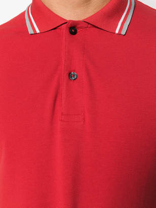 Peuterey stripe detail polo shirt