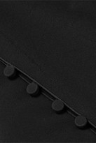 Thumbnail for your product : BURNETT NEW YORK One-shoulder Cutout Crepe Dress - Black