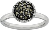 Thumbnail for your product : Stacks & Stones Sterling Silver Marcasite Stack Ring