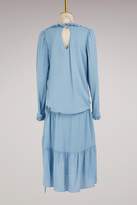 Thumbnail for your product : Balenciaga Georgette long-sleeved dress