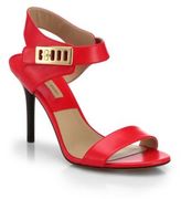 Thumbnail for your product : Michael Kors Nell Leather Ankle-Strap Sandals