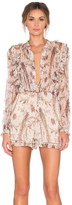 Thumbnail for your product : Zimmermann Mischief Frill Playsuit