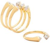 Thumbnail for your product : Rachel Zoe Set of Two Rings