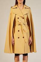 Thumbnail for your product : KHAITE The Donna Trench Cape In Sand