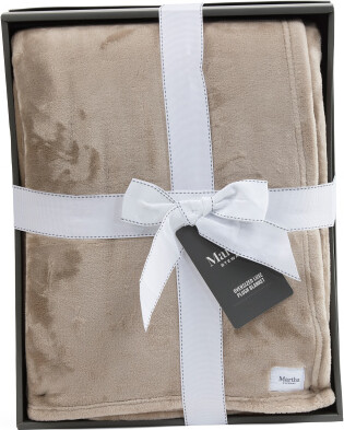 TJMAXX Boxed Fleece Blanket, Polyester