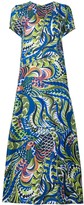 Thumbnail for your product : La DoubleJ Long Length Patterned Swing Dress