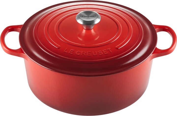Le Creuset 9-Qt. Signature Enameled Cast Iron Round Dutch Oven