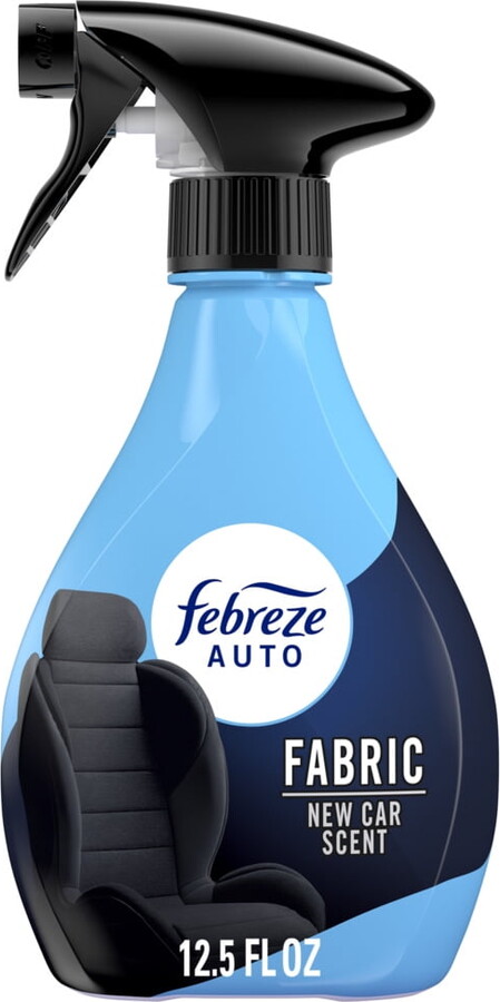 Febreze AUTO Car Fabric Spray, Odor Fighting Air Freshener, New Car, 12.5 fl oz