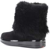 Thumbnail for your product : Prada Fur-trimmed suede boots