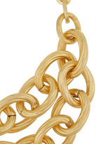 Thumbnail for your product : Ben-Amun Gold-plated necklace