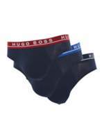 HUGO BOSS Men's 3 Pack Contrast Waistband Brief