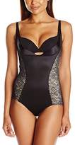 Thumbnail for your product : Flexees Women's Maidenform Shapewear Pretty Wear Your Own Bra Body Briefer with Lace