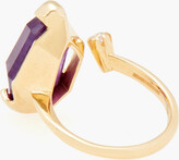 Thumbnail for your product : Cornelia Webb 24-karat gold-plated, amethyst and Siamite ring