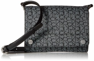 calvin klein susan leather tote