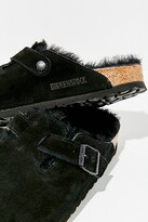 Thumbnail for your product : Birkenstock Boston Shearling Clog in Thyme at Urban Outfitters