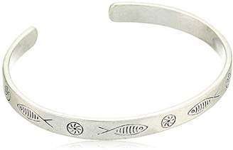 Lucky Brand Womens Fish Etched Bracelet