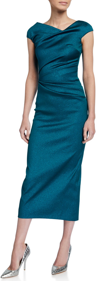 turquoise cocktail dress