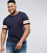 Thumbnail for your product : ONLY & SONS T-Shirt With Stripe Sleeve Detail