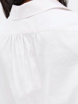 Thumbnail for your product : ROSSELL ENGLAND Mother-of-pearl Buttoned Cotton Pyjama Shirt - Light Pink