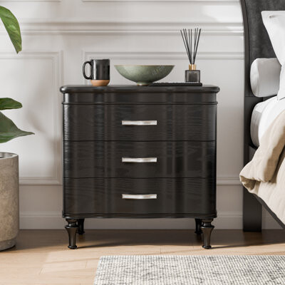Furniture of America Seabliss 3-Drawer Nightstand