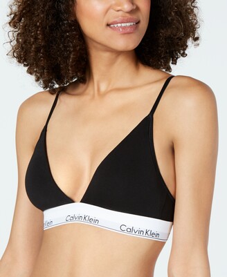 Calvin Klein Lightly Lined Bralette QF5650 - ShopStyle Bras