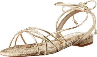 Sam Edelman Gold Women's Sandals | Shop the world's largest collection of  fashion | ShopStyle