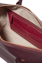 Thumbnail for your product : Anya Hindmarch Vere Barrel Leather Tote - Burgundy