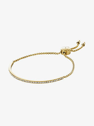 Michael Kors Pave Gold-Tone Bracelet