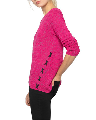 Nic+Zoe Cross Stitch Sweater