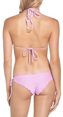 Luli Fama Reversible Triangle Bikini Top