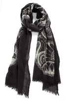 Thumbnail for your product : Nordstrom 'Paisley Party' Wool Gauze Scarf