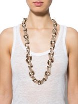 Thumbnail for your product : Lanvin Faux Pearl & Silk Ribbon Necklace