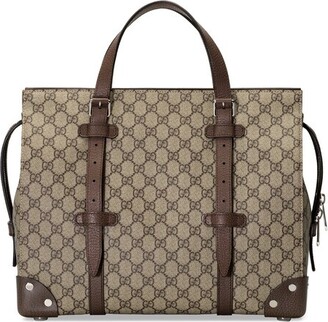 Gucci GG Tote Bag With Leather Details