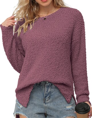 ladies fluffy jumpers uk