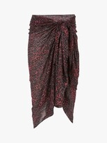 Thumbnail for your product : Mint Velvet Isabel Animal Print Sarong, Red