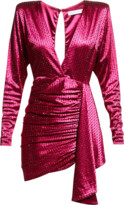 Thumbnail for your product : Raisa Vanessa Embellished Draped Mini Dress