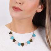 Thumbnail for your product : Lisa Angel Delicate Geometric Mini Matt Bunting Necklace