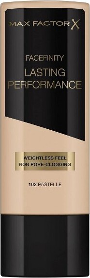 Max Factor MaxFactorXFACEFINITYLastingPerformanceLongLastingFoundation(102PASTELLE)SkinFoundationConcealer|LessGreasy